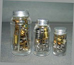 Dollhouse Miniature Nuts & Bolts